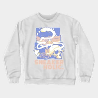 Sneaker Holic Pink Oxford Crewneck Sweatshirt